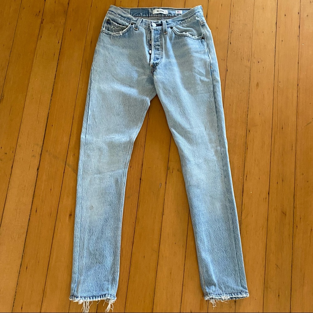 Redone x Levi’s size 24 skinny leg